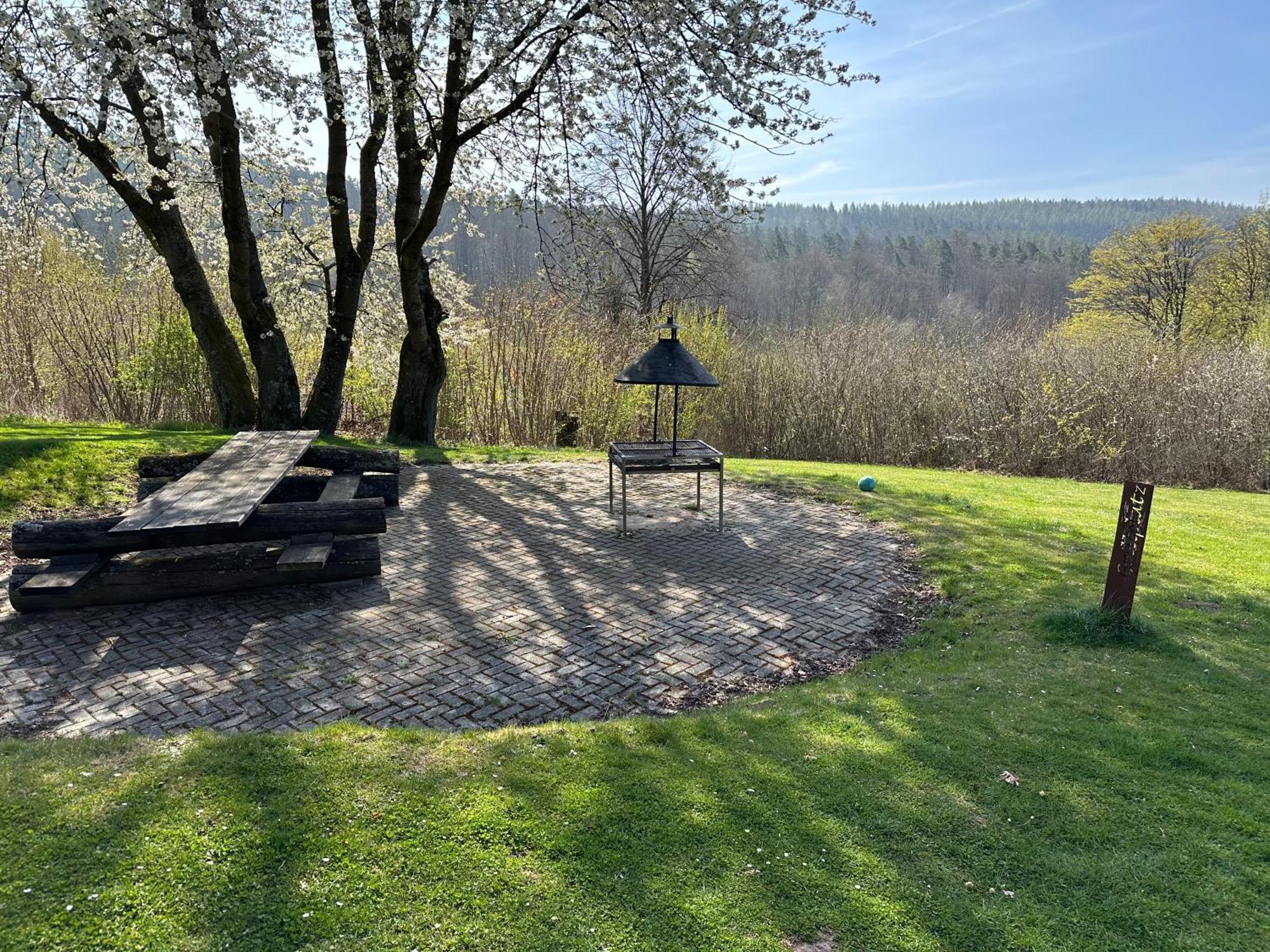 Natur Pur - Waldurlaub Im Tiny House Ronshausen Bagian luar foto